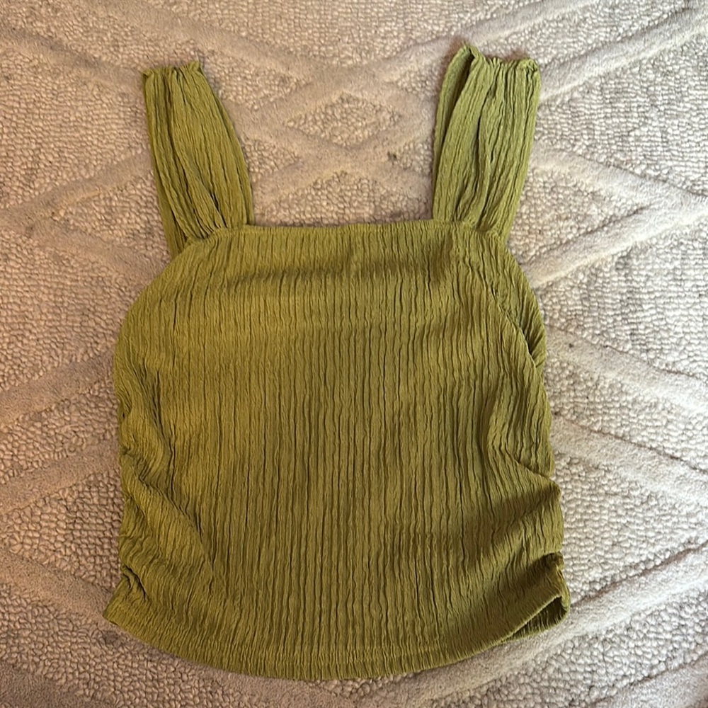 Chic Olive Sleeveless Tank Top